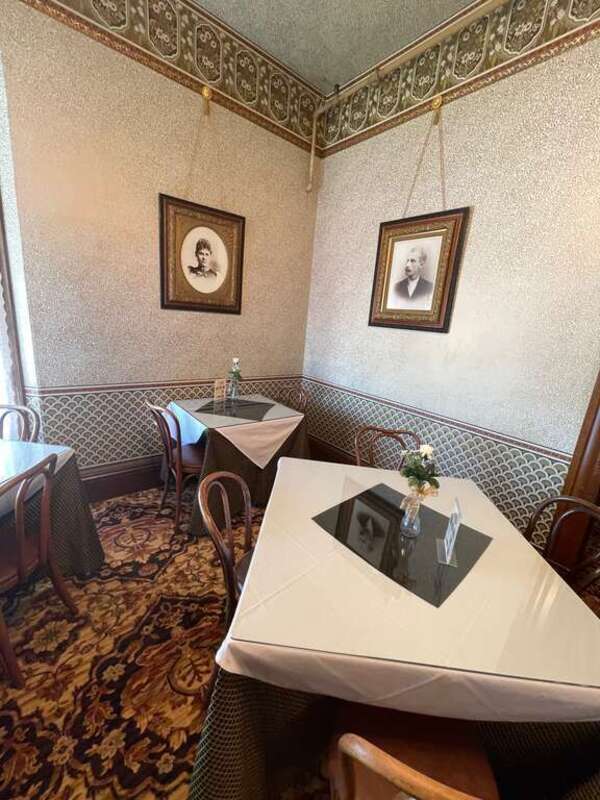 Photograph of the John Steinbeck House, a historic Queen Anne style house located at 132 Central Avenue, Salinas, California, USA.