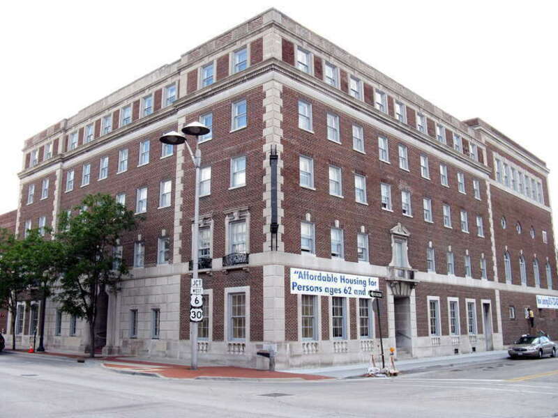 Joliet Young Mens Christian association, Joliet, Illinois. This building is listed on the National Register of Historic Places.