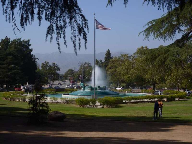 Los Angeles, CA: Mulholland Memorial Fountain, 2010
