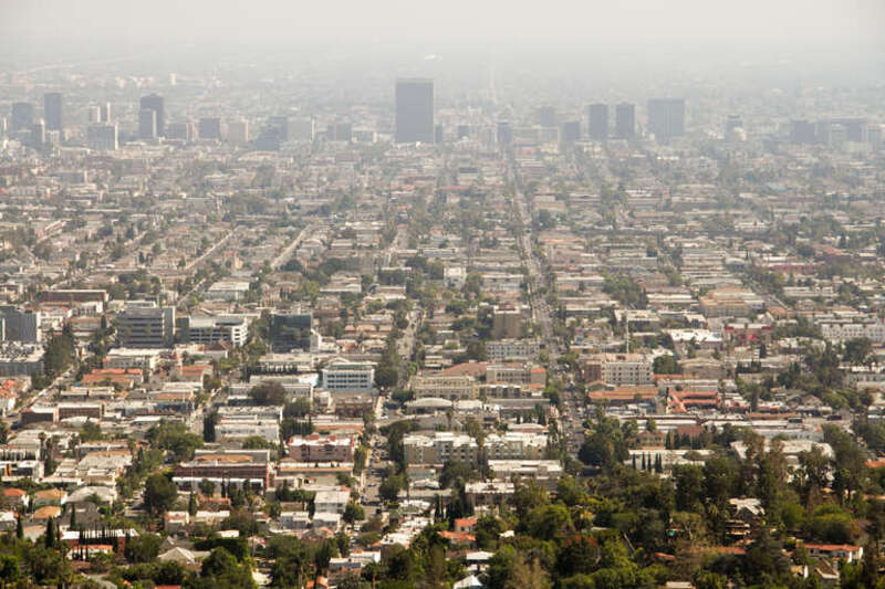 Beautiful LA form the Griffith Observatory
