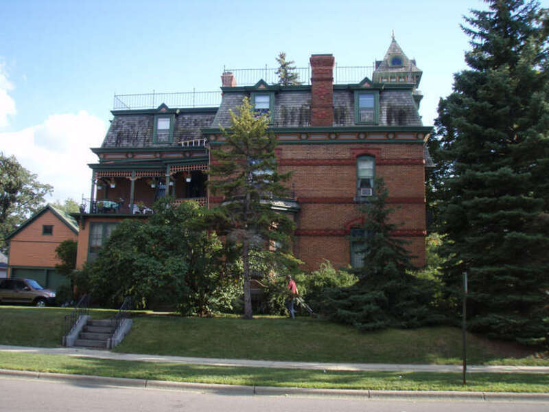 w:Michael Majerus House in w:St. Cloud, Minnesota, listed on the w:National Register of Historic Places.