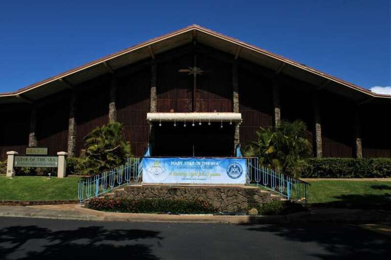 Mary, Star of the Sea Catholic Church on the east side of Honolulu, Hawaii.