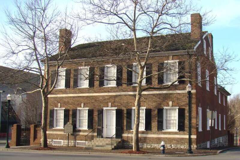 Childhood home of First Lady Mary Todd Lincoln located in Lexington, Kentucky. The current address is 578 West Main Street, Lexington, Kentucky.