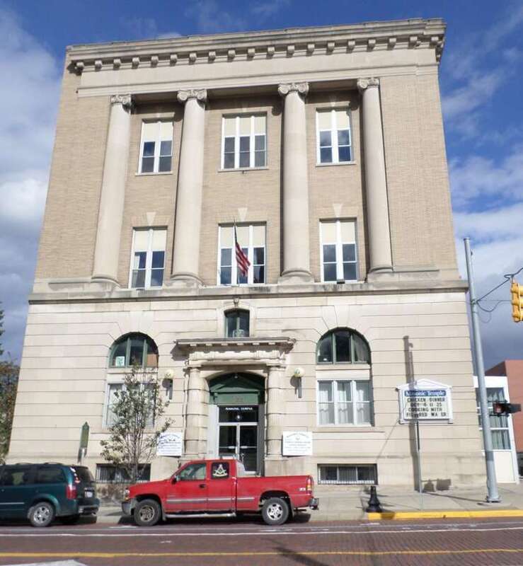 The Flint Masonic Temple, located 755 Saginaw St, Flint, MI