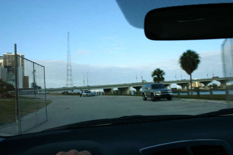 Streets of Miami Circuit - Turn 8. This would leave Bicentennial Park.