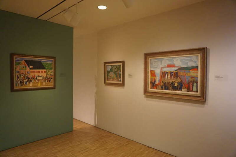 The Art of Haiti gallery at the Milwaukee Art Museum in Milwaukee, Wisconsin (United States).