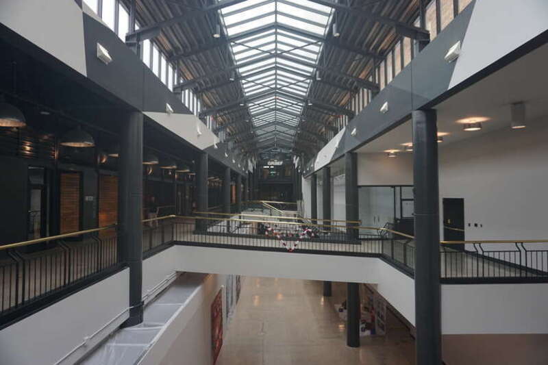 The interior of The Avenue in Milwaukee, Wisconsin (United States).