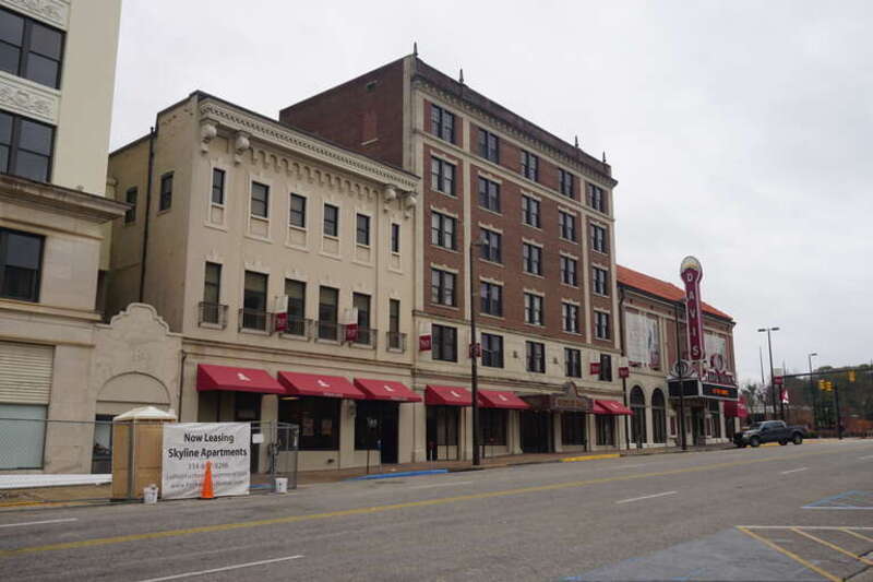 Montgomery Street in Montgomery, Alabama (United States).