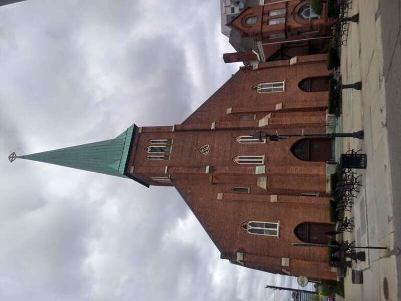 Picture of the Most Holy Trinity Church in Detroit