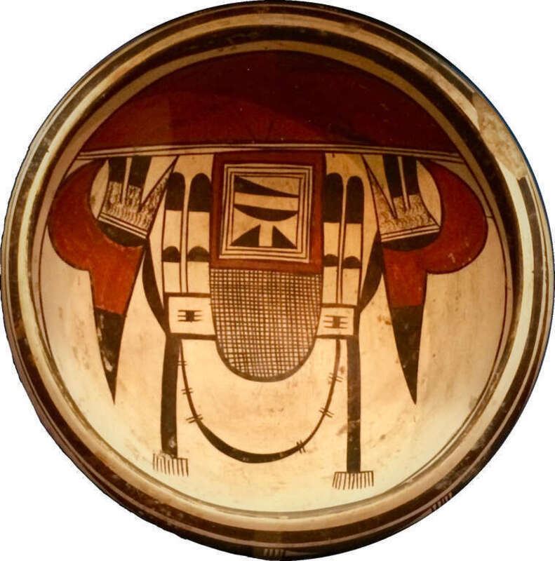 Nampeyo, painted by Fannie, circa 1920? I forgot to copy the tag but I'm pretty sure of the ID.