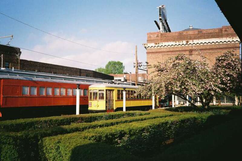 Opened in 1909 as Terminal Station, now part of the Chattanooga Choo Choo Hotel. View from former platforms, including 1924 New Orleans’ trolley car..

Market Street, Chattanooga, TN
