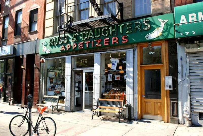Russ &amp;amp; Daughters Appetizers. (Guess he didn't have any sons.)