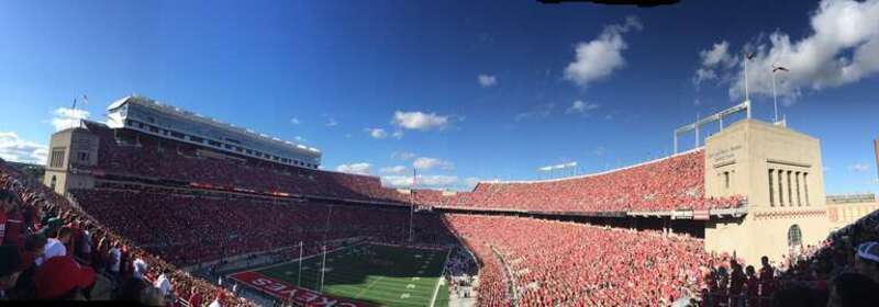 Panorama of Ohio State Stadium