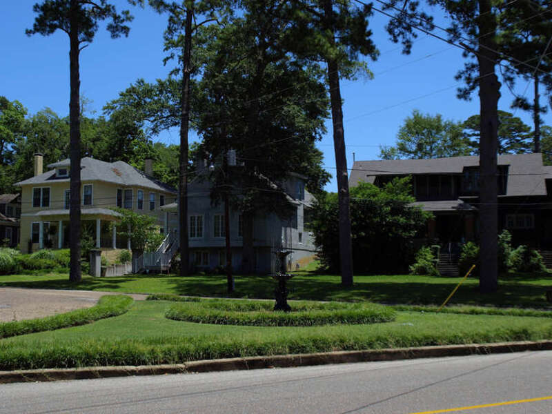 Houses on Galena Avenue in the Cloverdale Historic District in Montgomery, Alabama