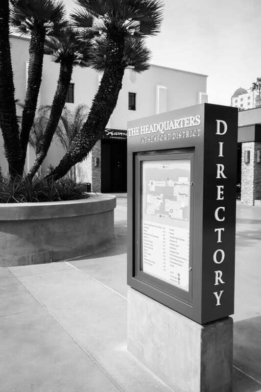 A view of the Old Police Headquarters in San Diego, California, now a shopping mall