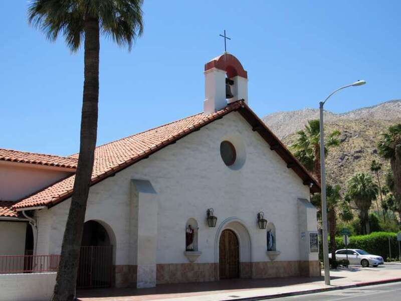 Our Lady of Solitude Church in Palm Springs, California.