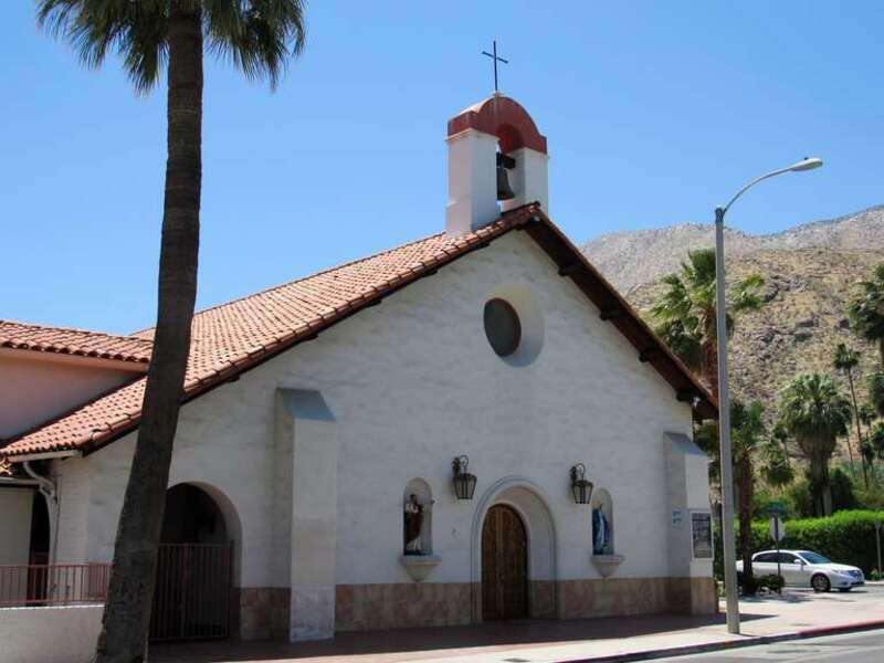 Our Lady of Solitude Church in Palm Springs, California.