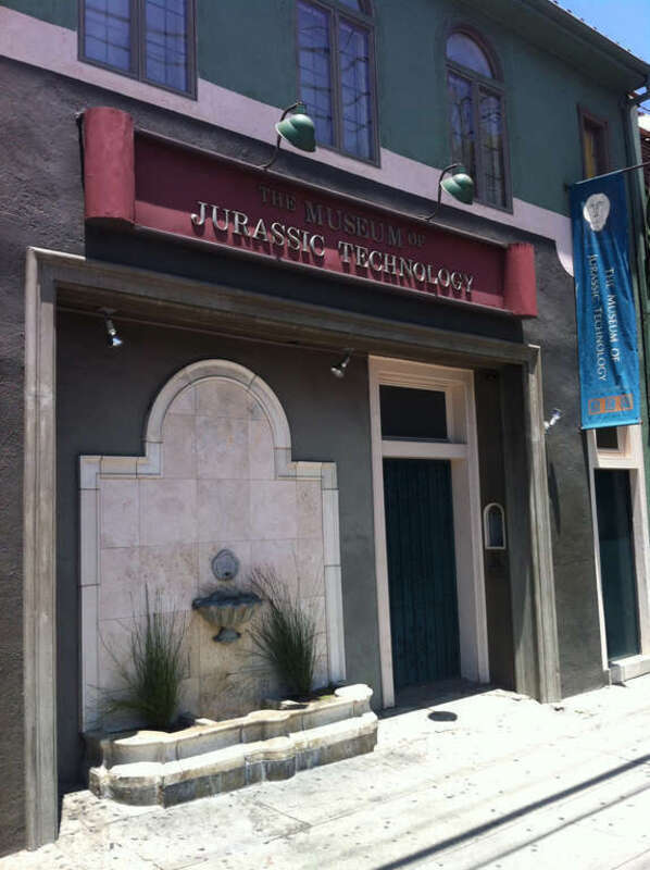 Outside Museum of Jurassic Technology Los Angeles summer 2012