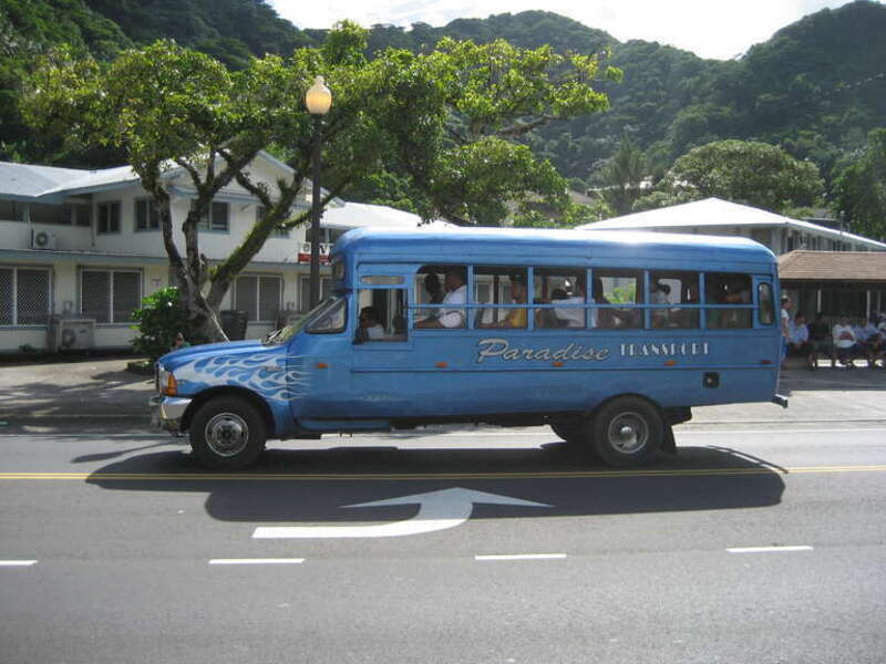 Paradise Transport provides Pago cruising in style