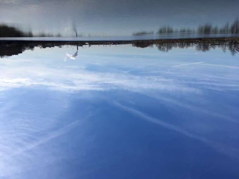 Passaic River from Riverfront Park in Newark, NJ