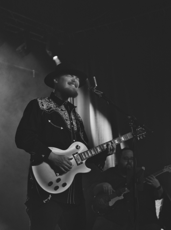 This photograph was taken by Rose &quot;Wednesday&quot; Torres on May 3, 2022 capturing Pat Ryan Key performing at George’s Majestic Lounge in Fayetteville, Arkansas.