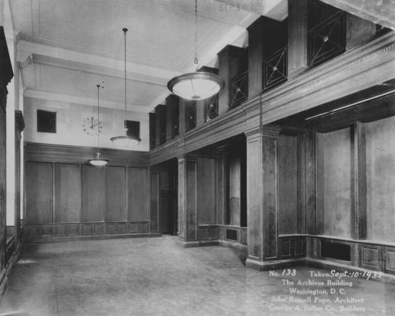 Creator(s): General Services Administration. National Archives and Records Service. Office of the National Archives. ca. 1949-1985  (Most Recent)
Series: Construction of the National Archives Building, 1932 - 1942 Record Group 64: Records of the