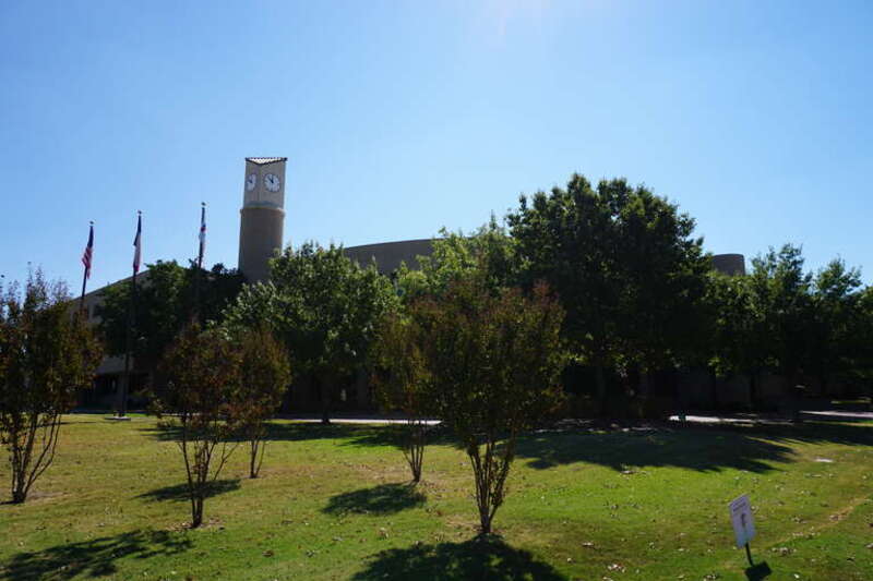 The Municipal Center in Plano, Texas (United States).