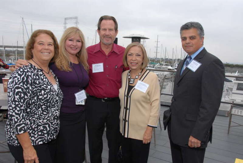 Attending the port's South Bay Strategic Planning Forum on September 26, 2011 at the National City Marina, Pier 32, were, left to right, Denise Moreno Ducheny; Josie Flores-Clark, Office of the Mayor of National City; Mayor of National City Ron