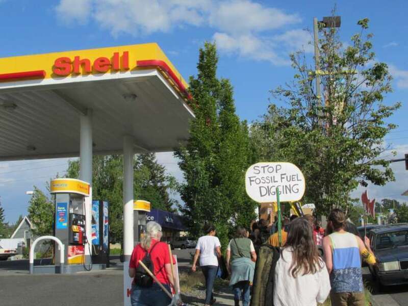 Consumers take it for granted. Here's at the consumption end of the equation. I've bought chocolate milk there and have nothing against the business, but this is a good photo op. Something to remind us of our power as consumers. Also as voters.