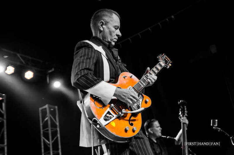 Reverend Horton Heat performing April 2018