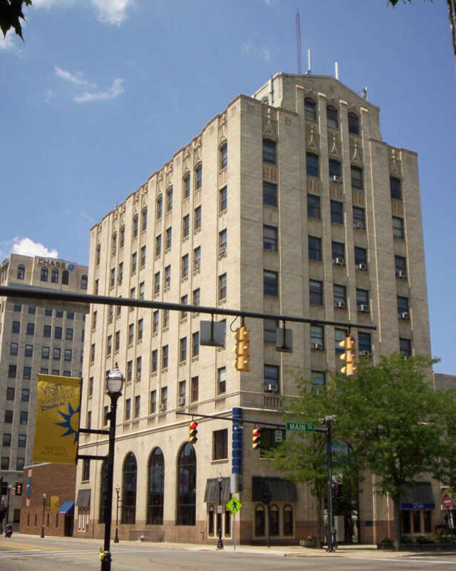 The Richland Trust Building in downtown Mansfield, Ohio was built in 1929 and was listed on the National Register of Historic Places on July 8, 1983.