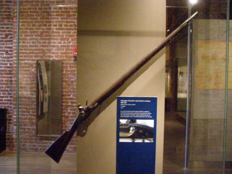 Rifles &amp;amp; Muskets display at the Frazier Hist Arms Museum, Louisville, KY