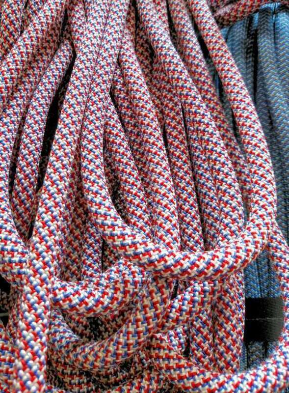Closeup of rope for climbing at REI

Arcadia, California