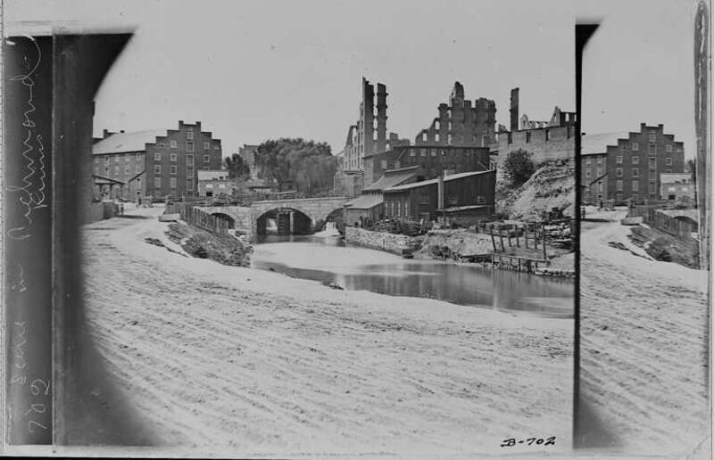 Original Caption: Ruins in Richmond, Virginia
U.S. National Archives’ Local Identifier:  111-B-702
From:: Series: Mathew Brady Photographs of Civil War-Era Personalities and Scenes, (Record Group 111)
Photographer: Brady, Mathew, 1823 (ca.) -