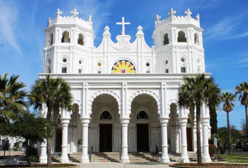 Sacred Heart Catholic Church in Galveston, Texas.