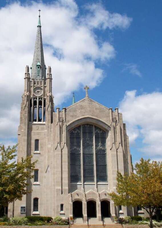 Sacred Heart Church in Moline, Illinois.