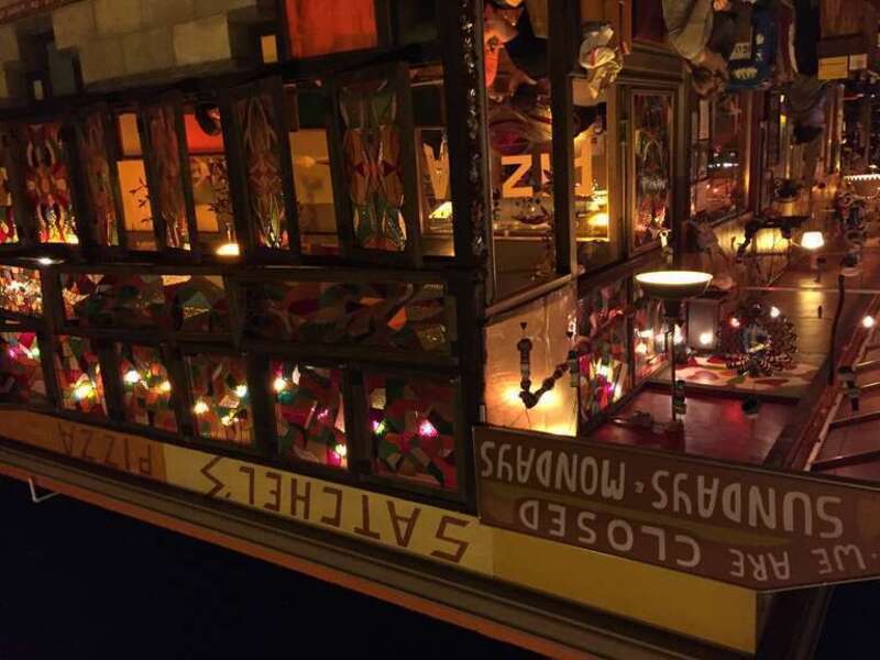 Dinner at Satchels with Jon and Rose.