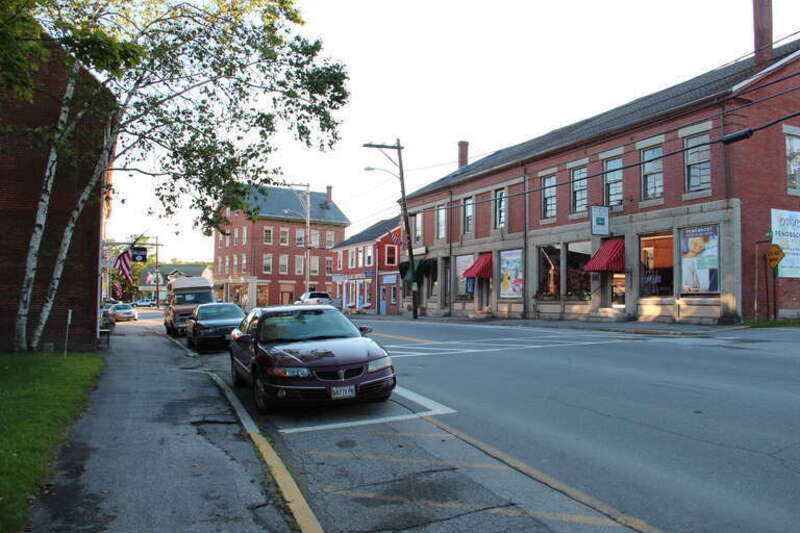 Searsport, Maine. The Penobscot Marine Museum is across the street.