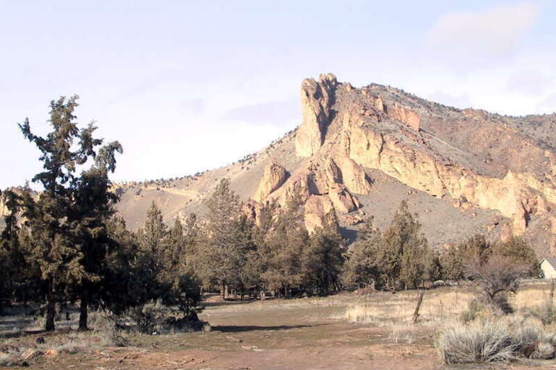 Smith Rock State Park is about 37 miles from Mt. Bachelor.