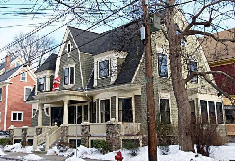 A photo of the historic House at 49 Vinal Avenue in Somerville, Massachusetts.