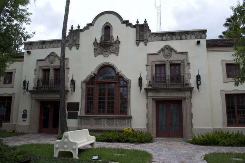 The Southern Pacific Rail Depot in Brownsville, TX. Listed on the NRHP.  Now the Brownsville Historical Museum.