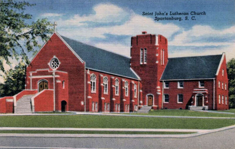 Photomechanical print (postcard) Divided back 
Printed by Curt Teich &amp; Co. 
Church was dedicated June 4, 1949.