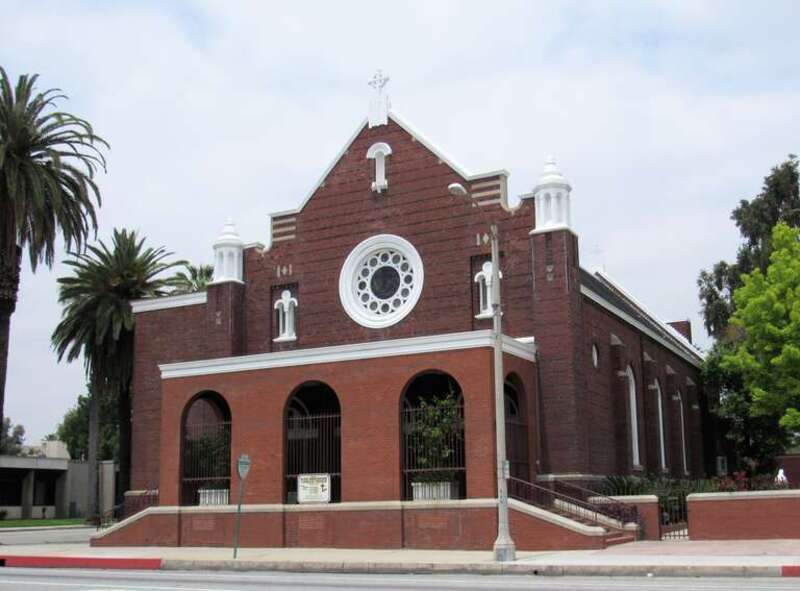 St. Bernardine Catholic Church in San Bernardino, California.