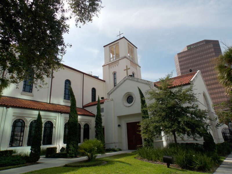 St. James Cathedral in downtown Orlando, Florida.