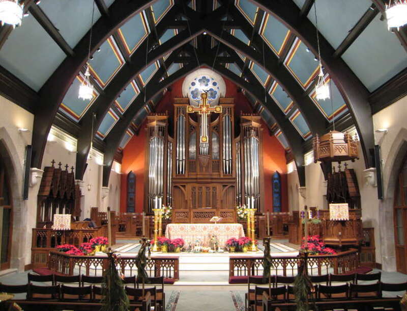 Various shots of the newly remodeled worship space of St. Paul's Episcopal Church, Indianapolis.