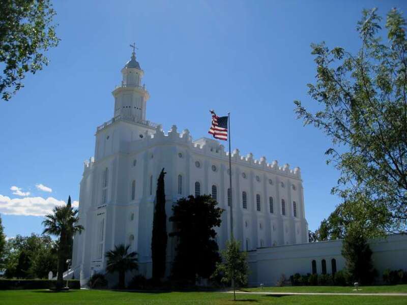 The St. George Utah Temple (formerly the St. George Temple) is the first temple completed by The Church of Jesus Christ of Latter-day Saints after the forced exodus from Nauvoo, Illinois, within two years of the death of Joseph Smith, Jr. Located in