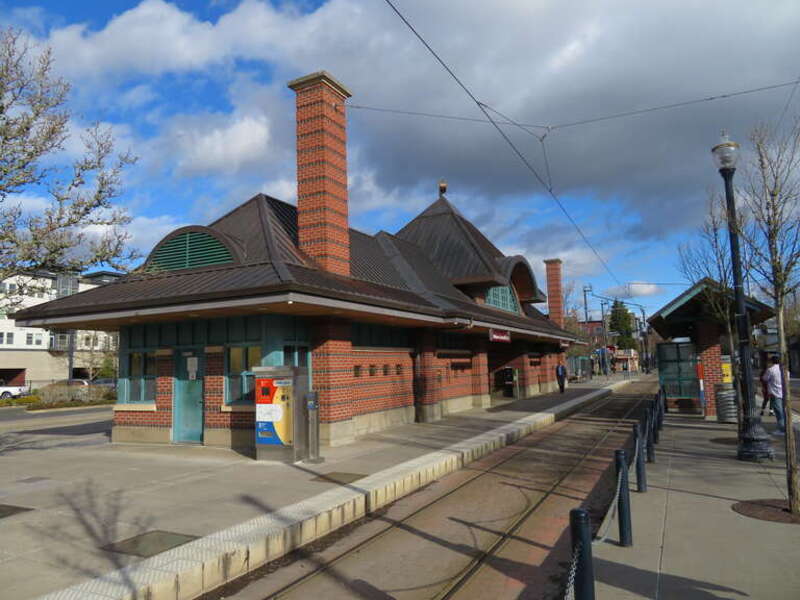 Hillsboro Central Transit Center in February 2018
