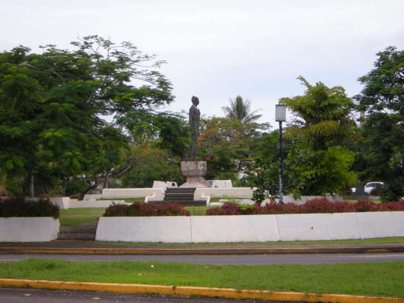 Statue of Chef Quipuha キプハの像