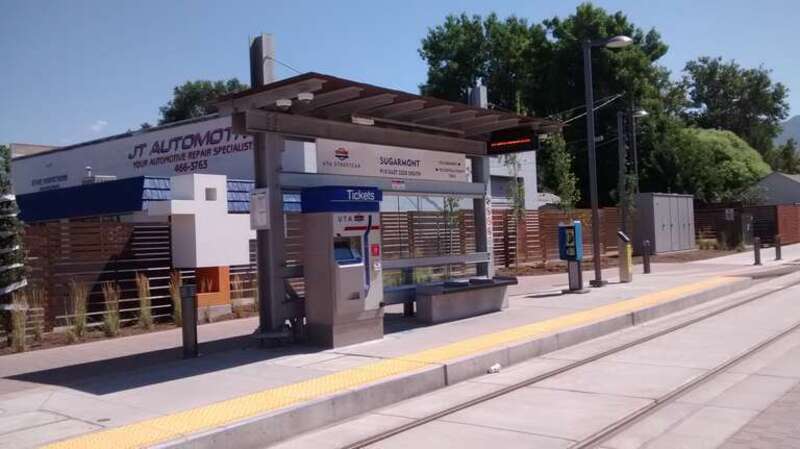 Sugarmont (UTA station) in Salt Lake City, Utah.