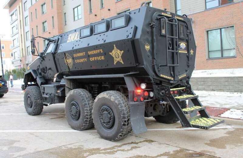 Summit County Ohio Sheriffs Office SWAT vehicle